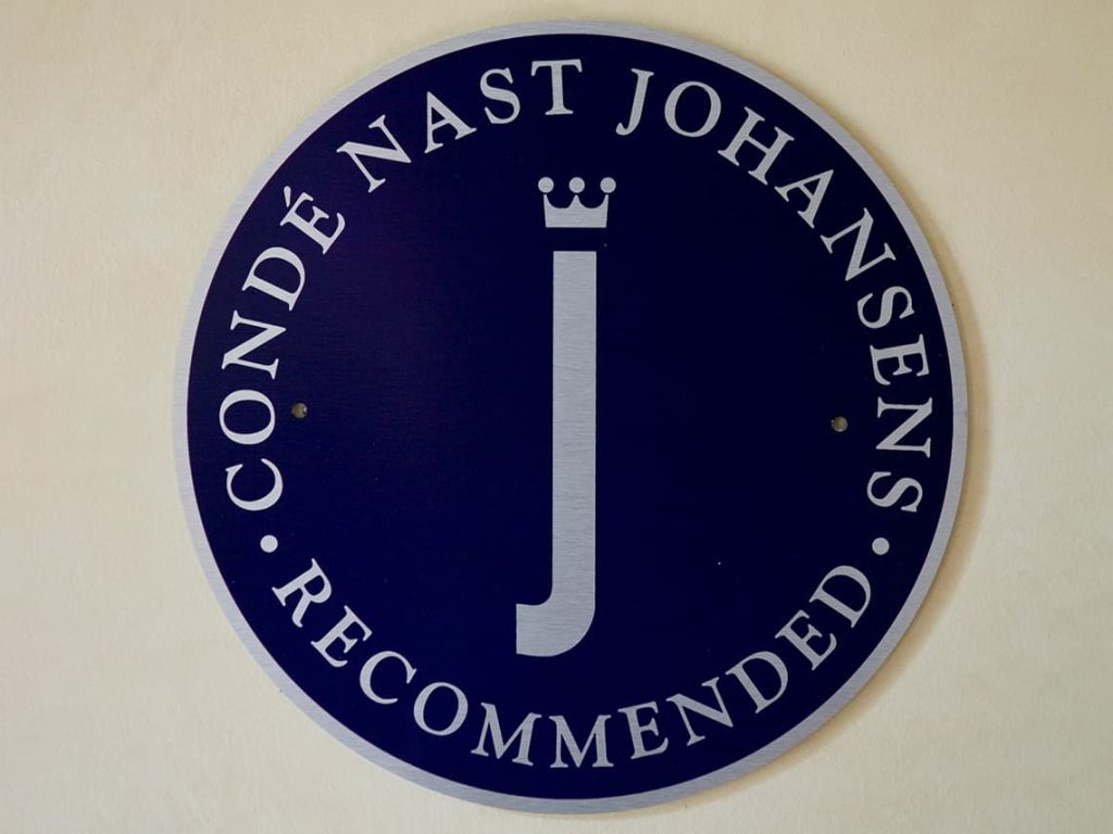 Conde Nast Johansens Recommended